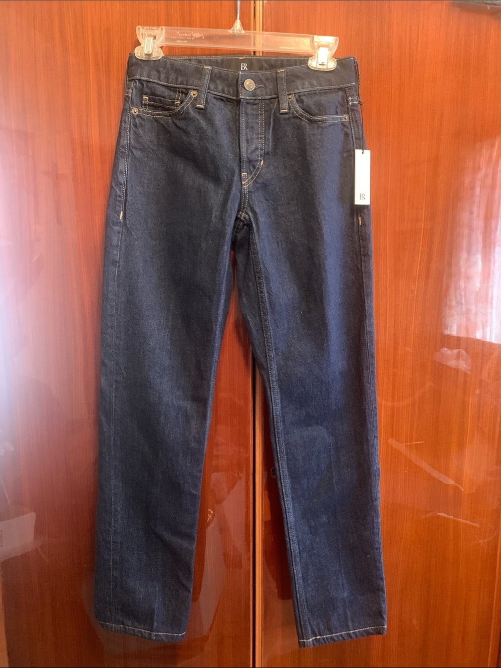 Banana Republic Navy Straight-Leg Women's Jeans